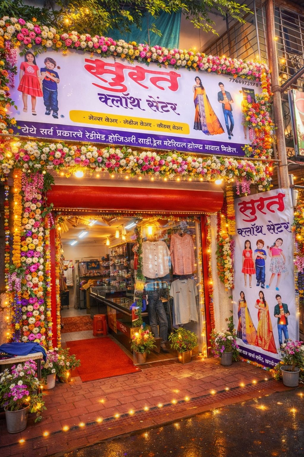 Premium Clothing Store Interior